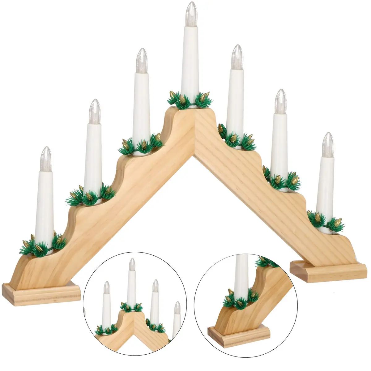 Svečturis Springos CL4108 LED Photo 4