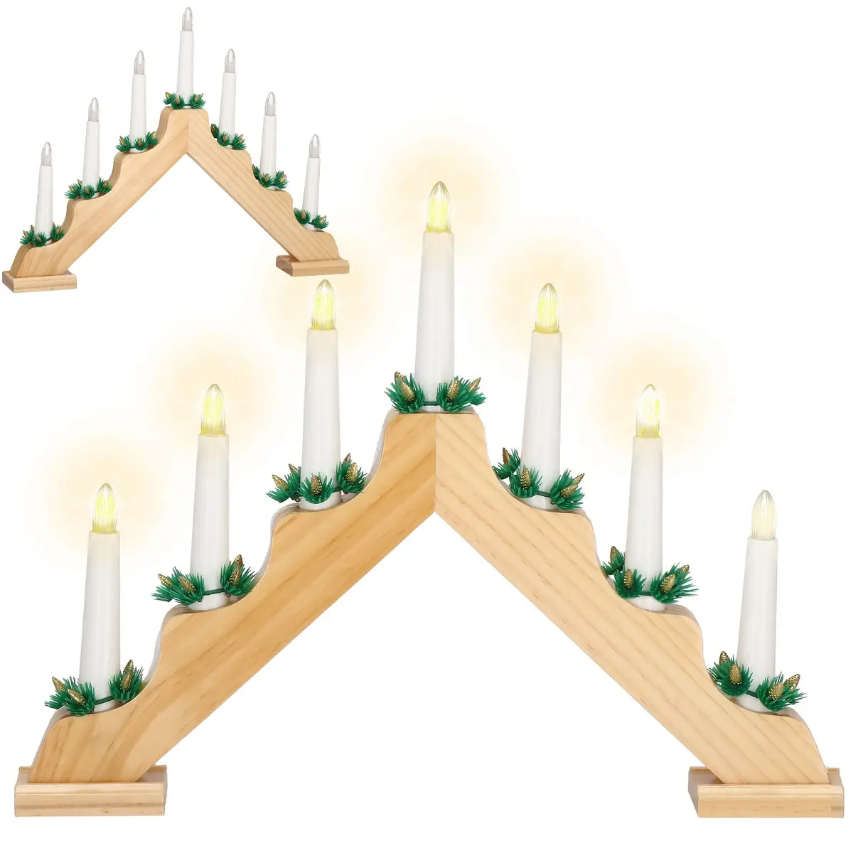Svečturis Springos CL4108 LED Photo 10