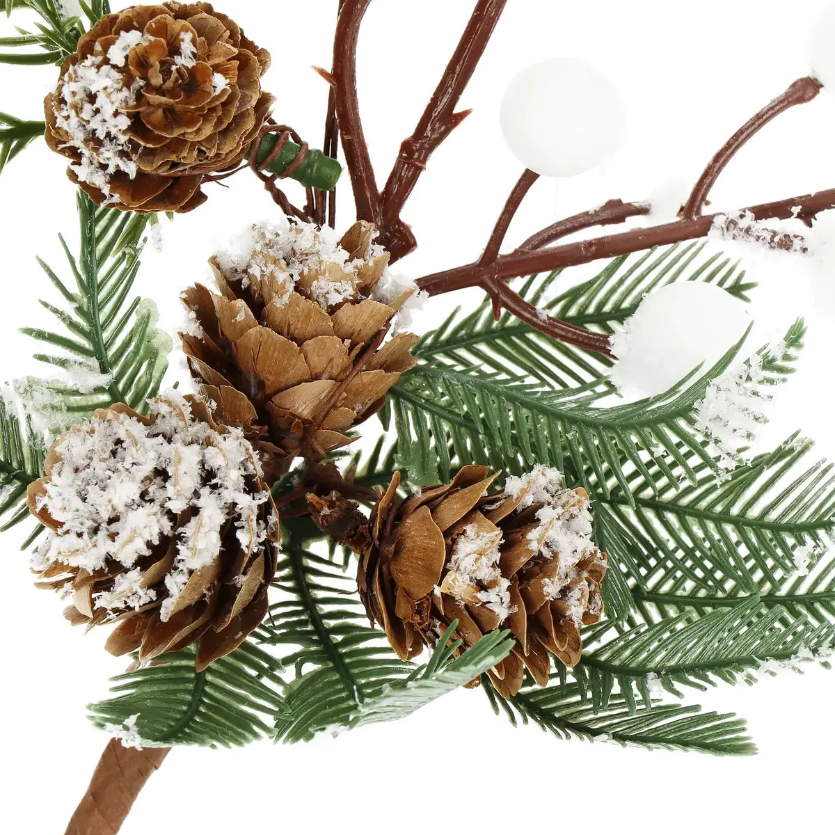 Springos CA1205 Artificial Christmas Branch 33 cm Photo 3