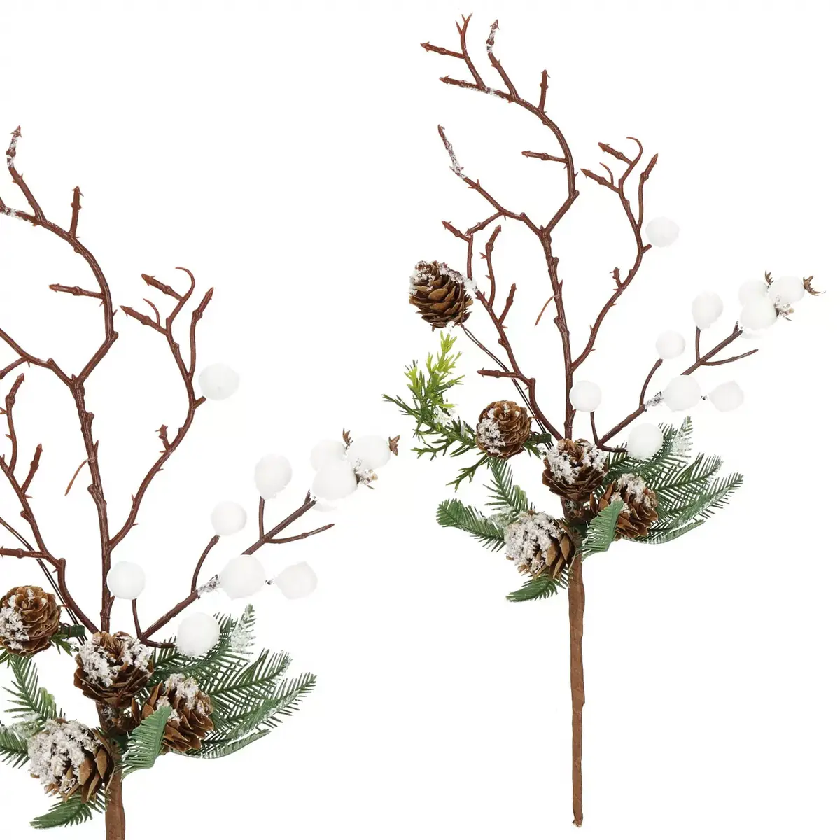 Springos CA1205 Artificial Christmas Branch 33 cm Photo 4
