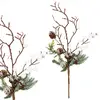 Springos CA1205 Artificial Christmas Branch 33 cm Photo 4