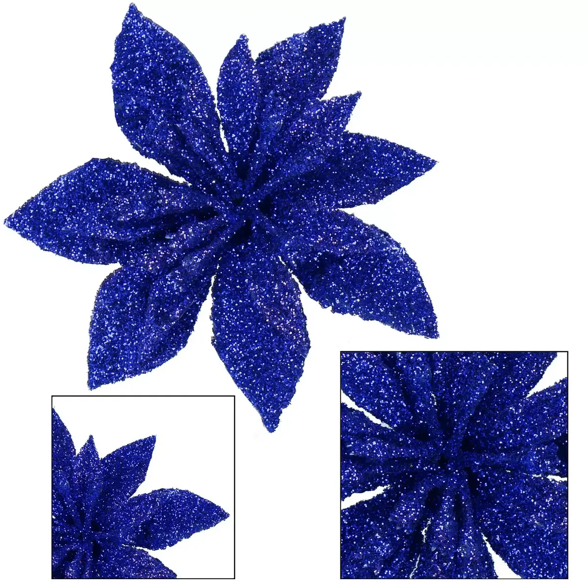 Springos CA1239 Artificial Poinsettia Flower Photo 3