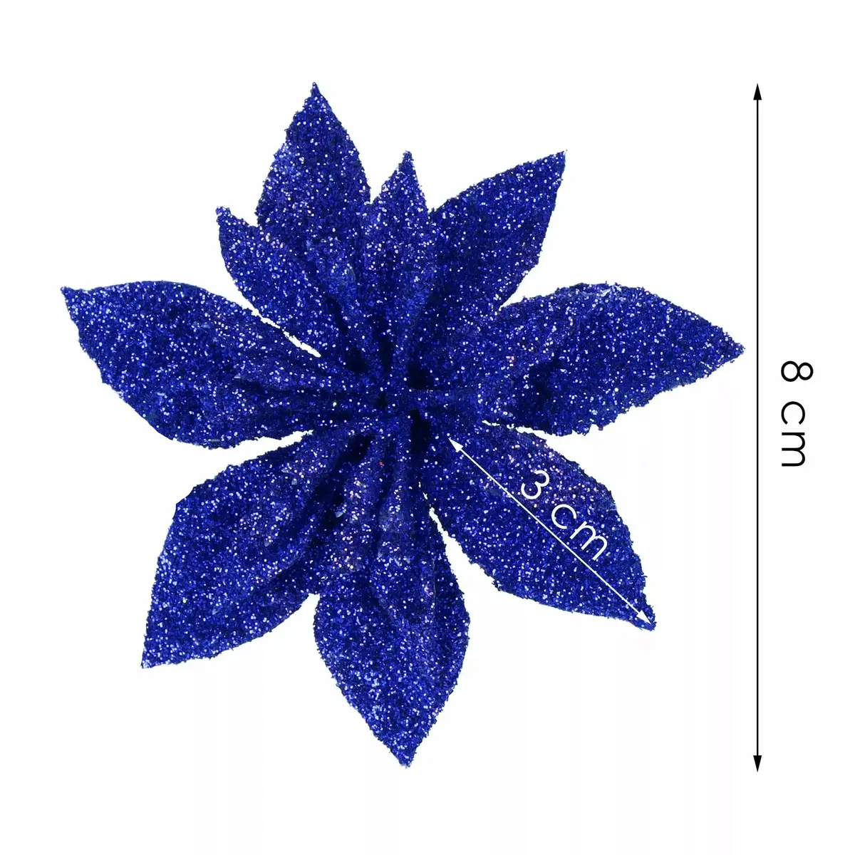 Springos CA1239 Artificial Poinsettia Flower Photo 5
