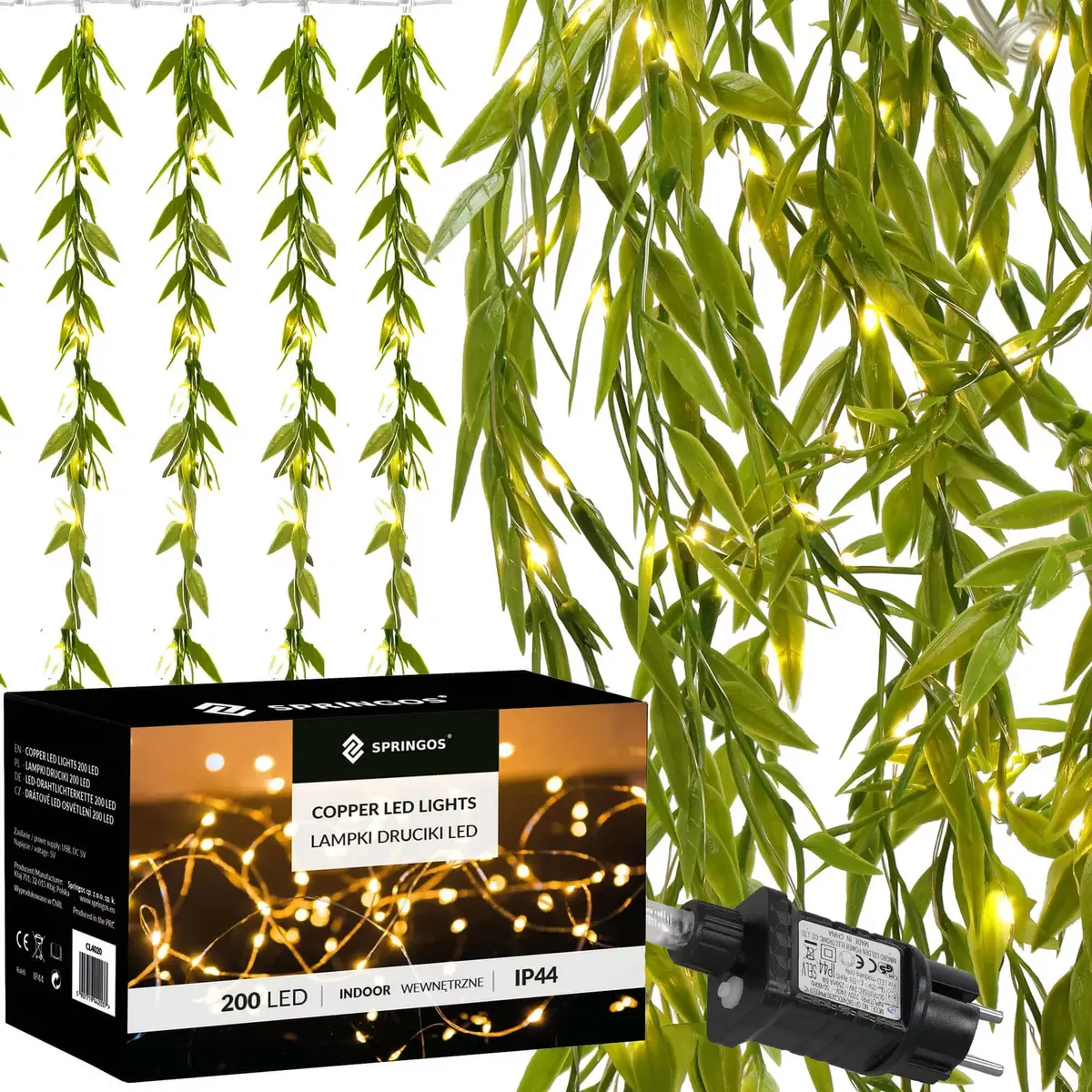 LED garland Springos CL4125, 2 m Photo 5
