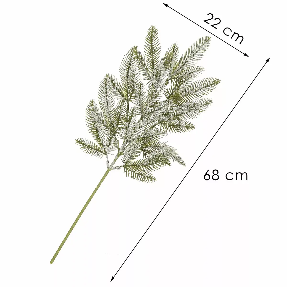 Springos CA1313 Artificial Leaf Decoration 68 cm Photo 5
