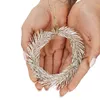 Springos CA1209 Mini Wreath Christmas Tree Decoration 10 cm Photo 2