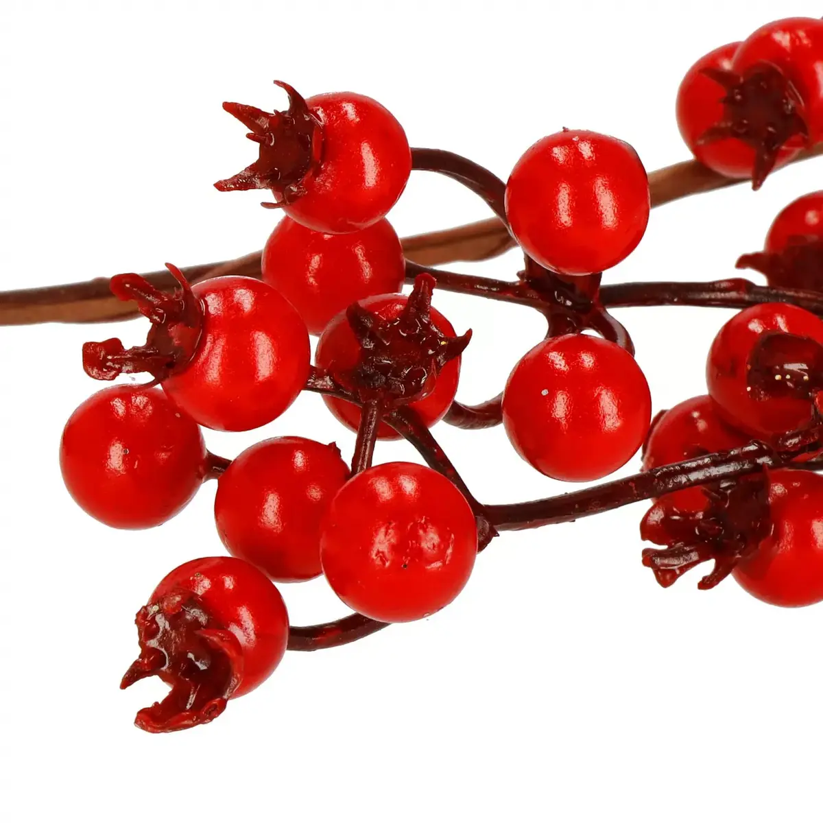 Springos CA1214 Artificial Rowan Berry Christmas Wreath Photo 2