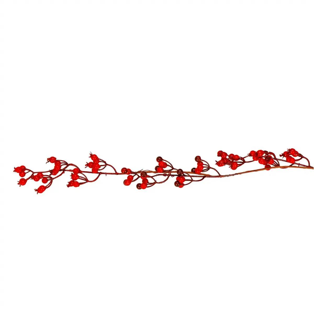Springos CA1214 Artificial Rowan Berry Christmas Wreath Photo 3