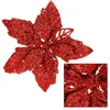 Искусственная пуансеттия Springos CA1257 13 см Photo 2