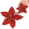 Искусственная пуансеттия Springos CA1257 13 см Photo 6