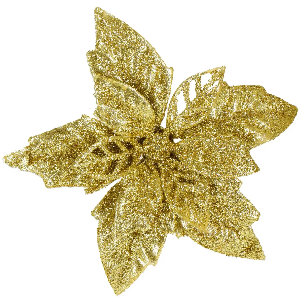 Springos CA1291 Artificial Poinsettia Flower Photo 4