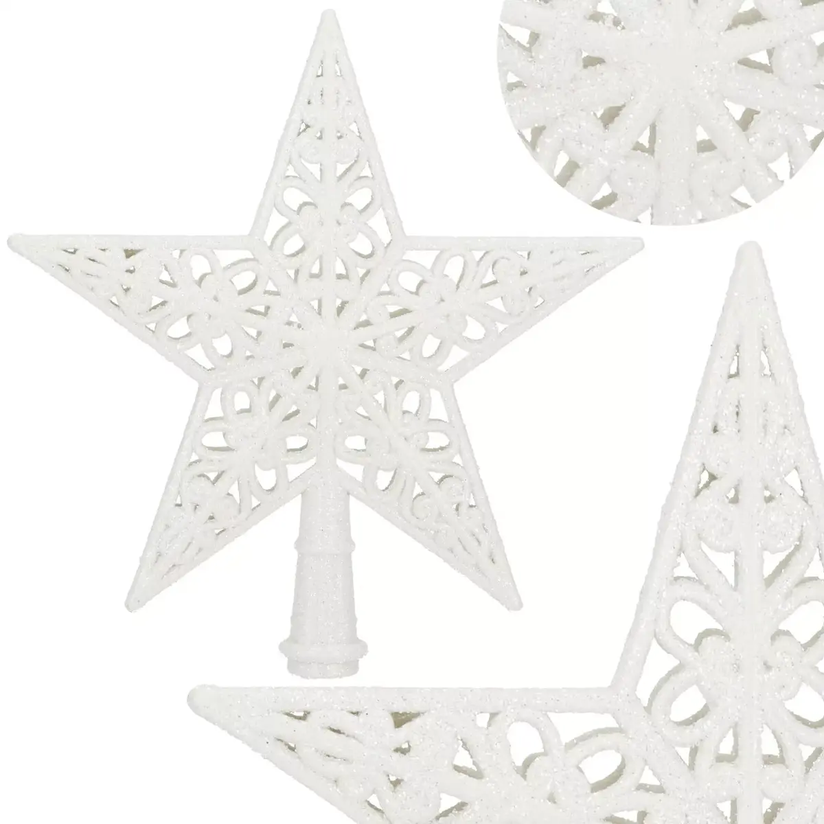 Springos CA1280 Christmas Tree Topper 21 cm Photo 4