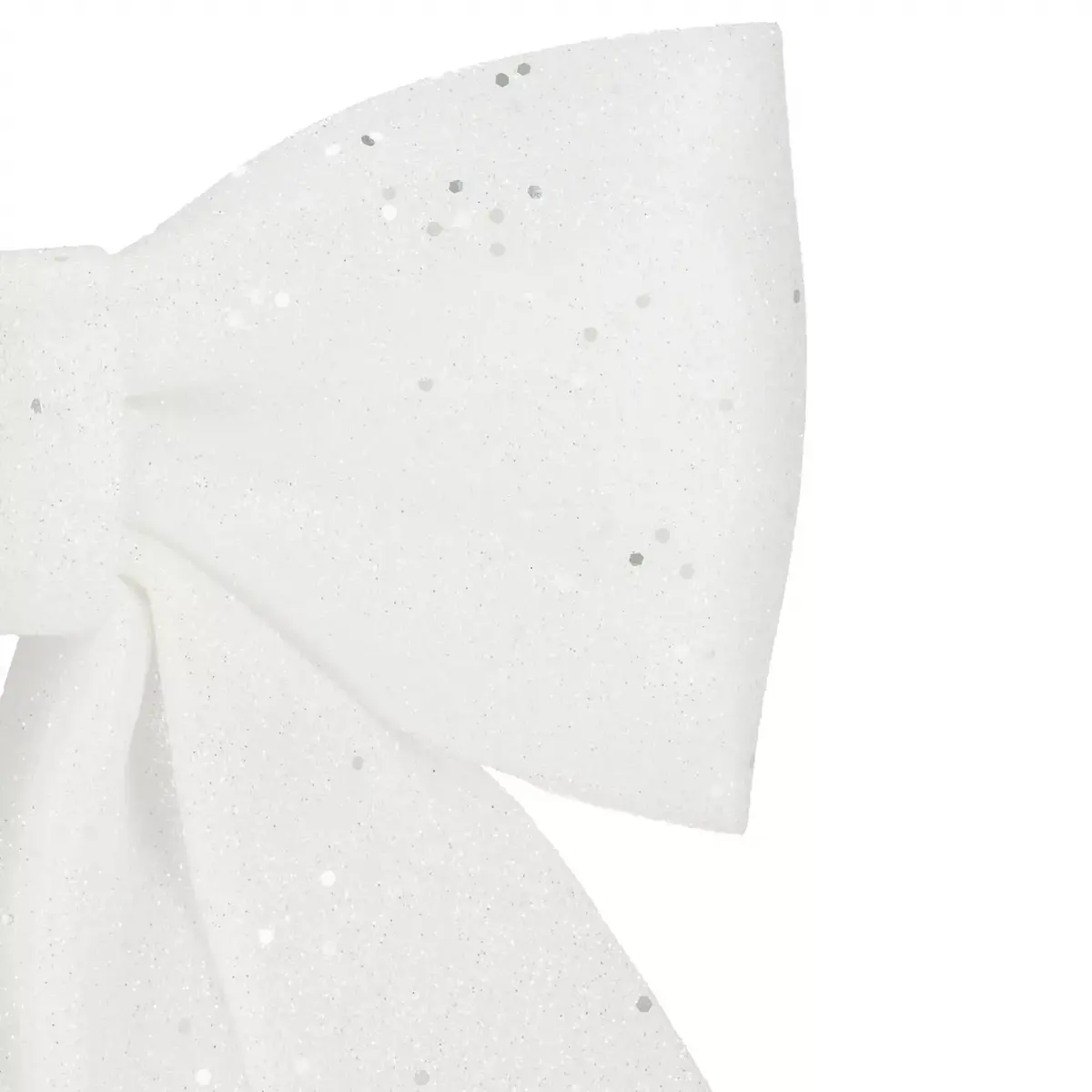 Springos CA1302 Decorative Christmas Bow 30 cm White Photo 2