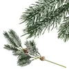 Искусственная рождественская ветка Springos CA1312 34 см Photo 4
