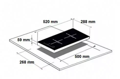 Induction hob Schlosser BT3525M Photo 2