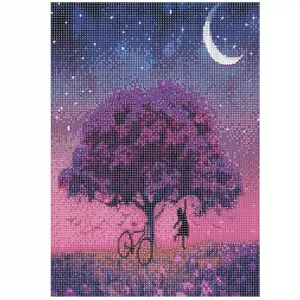 Diamond painting kit Springos DP0037 — canvas 30×40 cm, hobby art kit