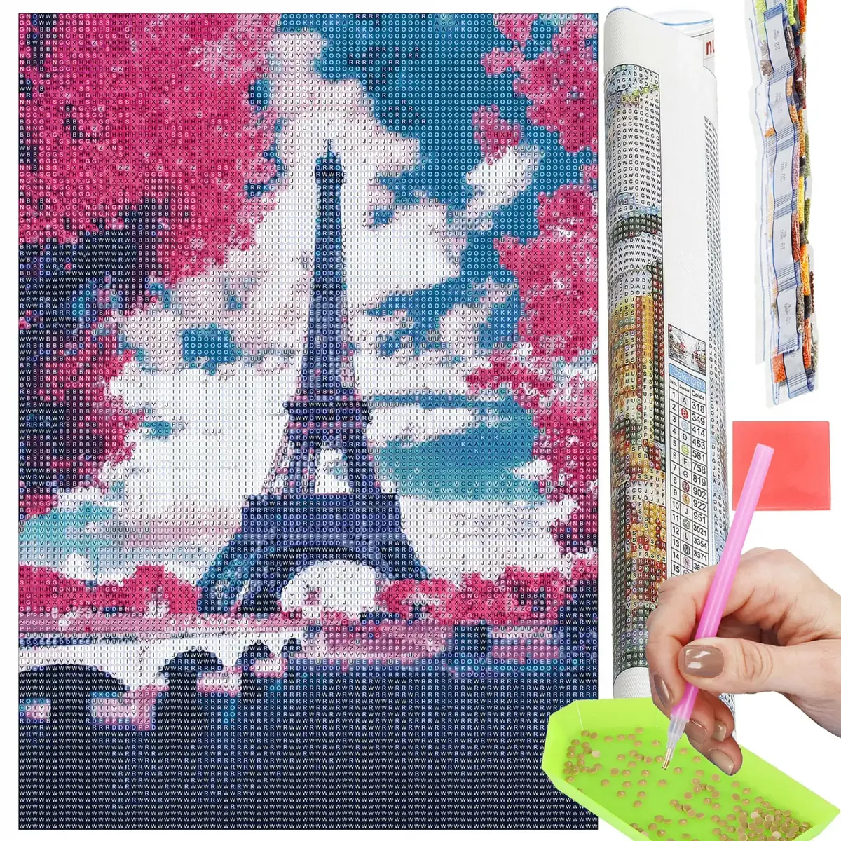 Diamond painting kit Springos DP0038 Photo 5