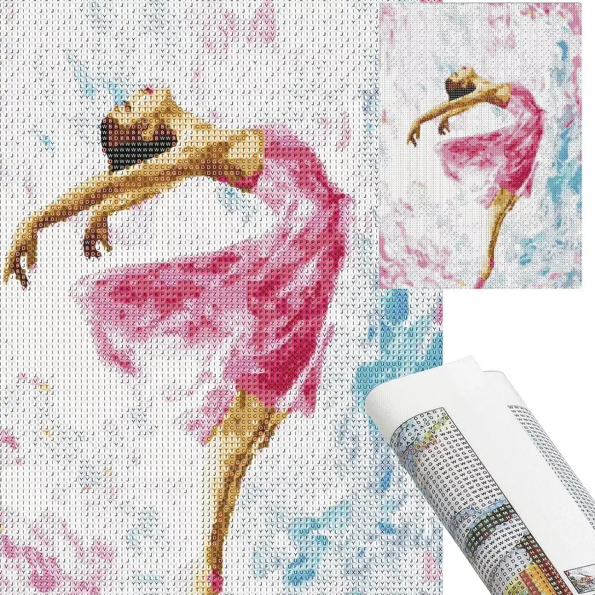 Diamond painting kit Springos DP0044 Photo 4