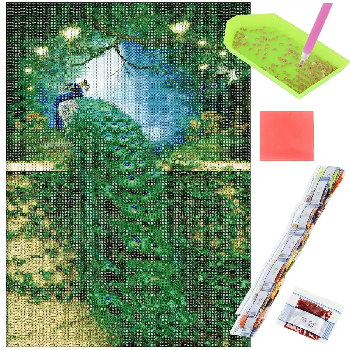Diamond painting kit Springos DP0047 Photo 5