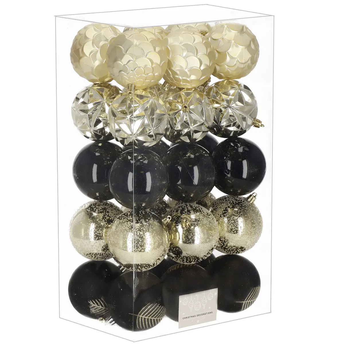 Springos CA1135 Christmas Baubles Set (30 pcs, 8 cm) Photo 6