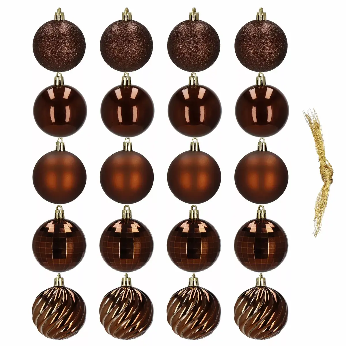 Springos CA1138 Christmas Tree Ornament Set Photo 4