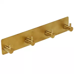 Wall hanger Springos HA5208 — metal body with plastic mounting, 24 x 4.5 x 3 cm