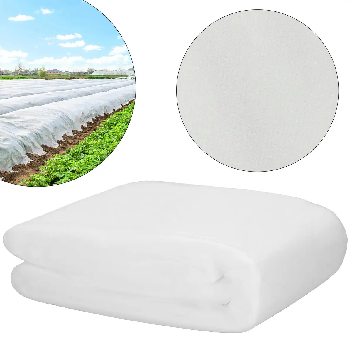 Agrotekstilas pārsegs Springos AG0014 17 g/m² 5×3.2 m Photo 10