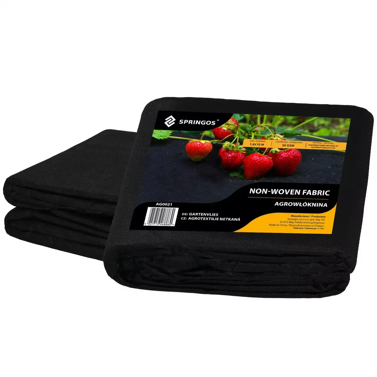 Weed Control Fabric Springos AG0021 50 g/m² 1.6x10 m Photo 5