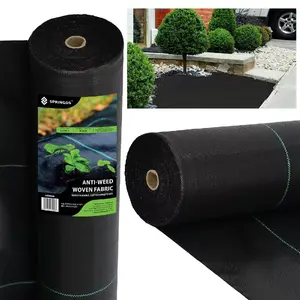 Springos AG0036 Agrotextile Weed Control Fabric 90g/m2 1.1x100m