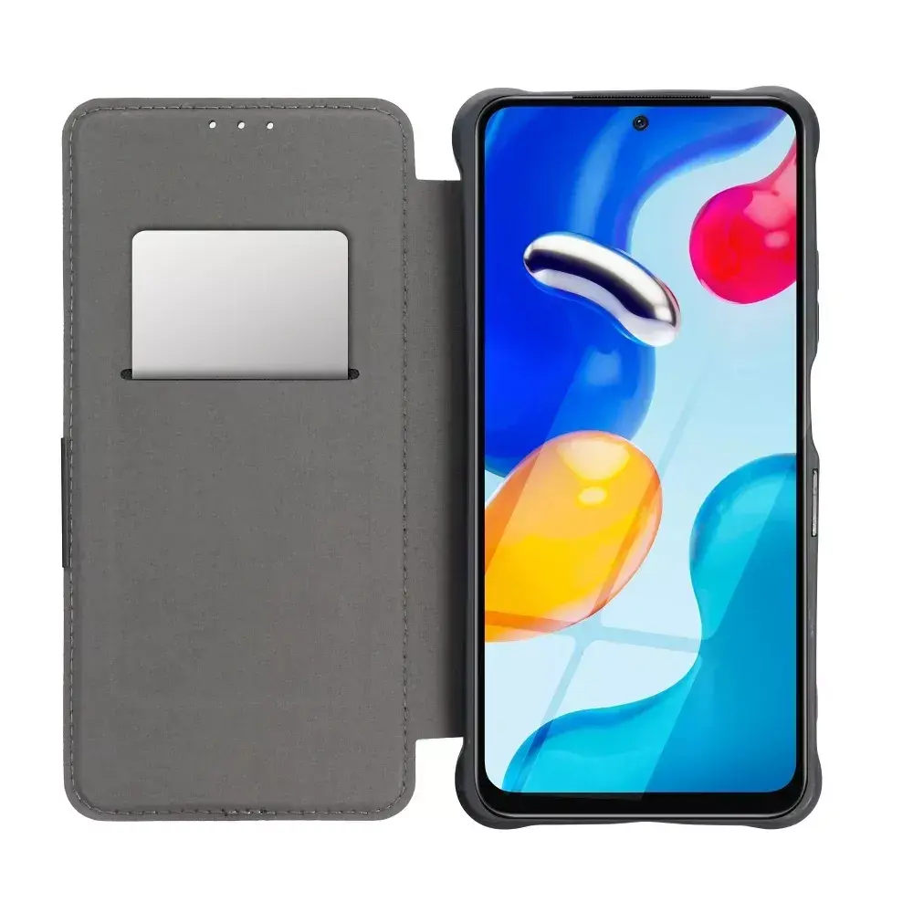 Book Case Riff for Xiaomi Redmi 10C — Anti-Shock Blue Photo 2