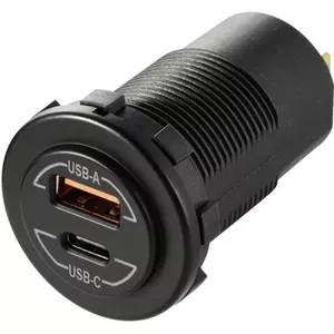 USB car power socket Voltcraft VC-14336670 60W Power-Delivery