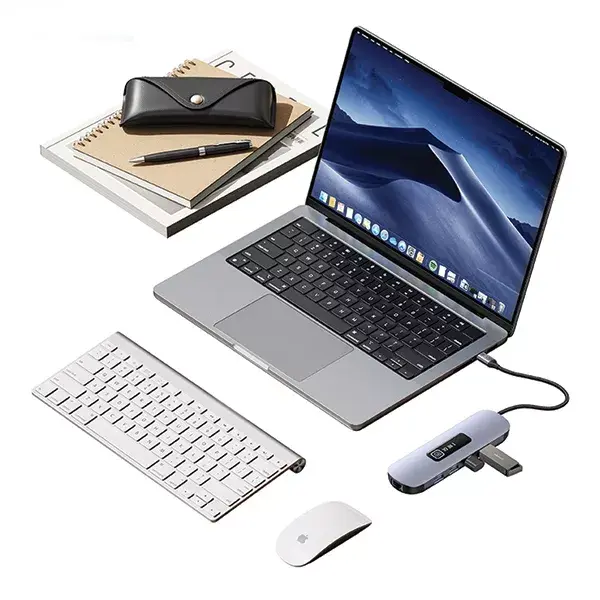 USB hub usams SJ644HUB01 10in1 Photo 6