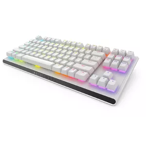Klaviatūra Alienware AW420K Gaming USB QWERTY US International White