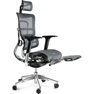 Gaming chair Diablo V-Master Czarno-Szary — ergonomic design, adjustable height