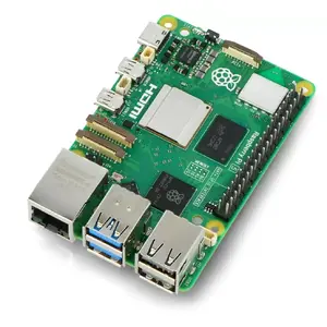 Vienplates dators Raspberry Pi 5 8GB RAM — kompakts SBC ar 8 GB atmiņas