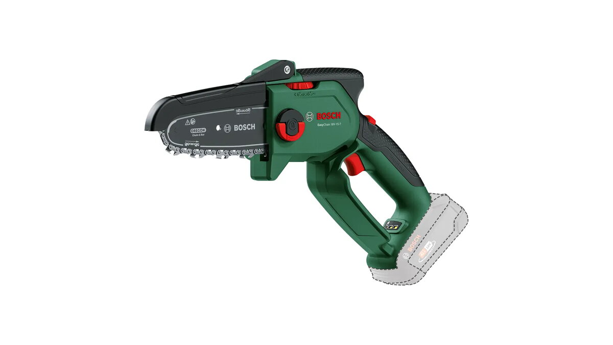 Bezvadu atzarošanas zāģis Bosch EasyChain 18V-15-7
