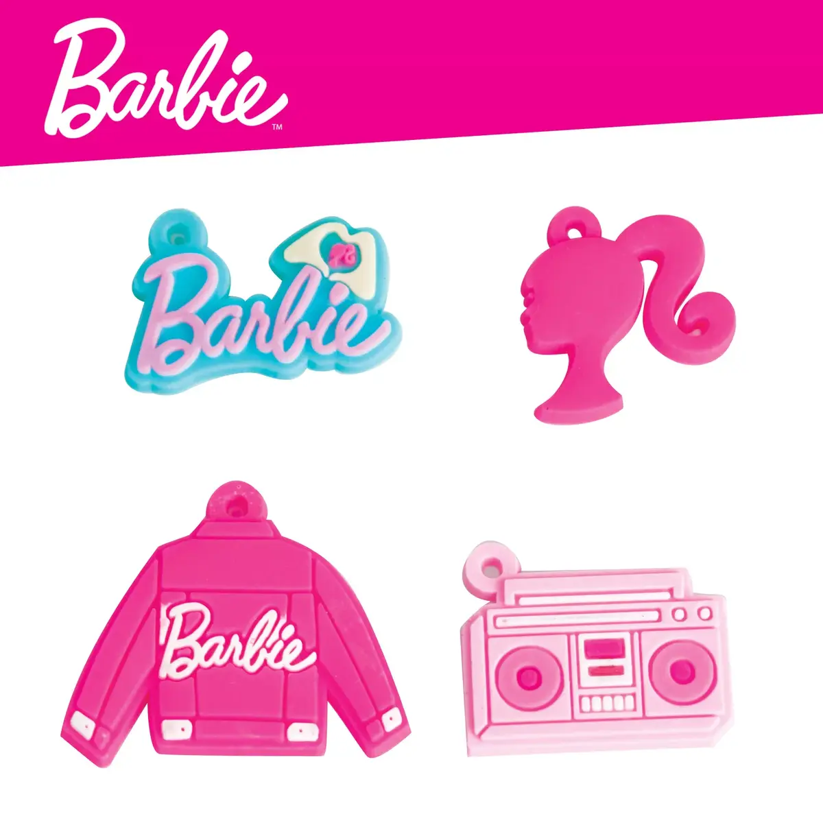 Lisciani Barbie Fashion Jewellery Bag Display 12 набор Photo 3
