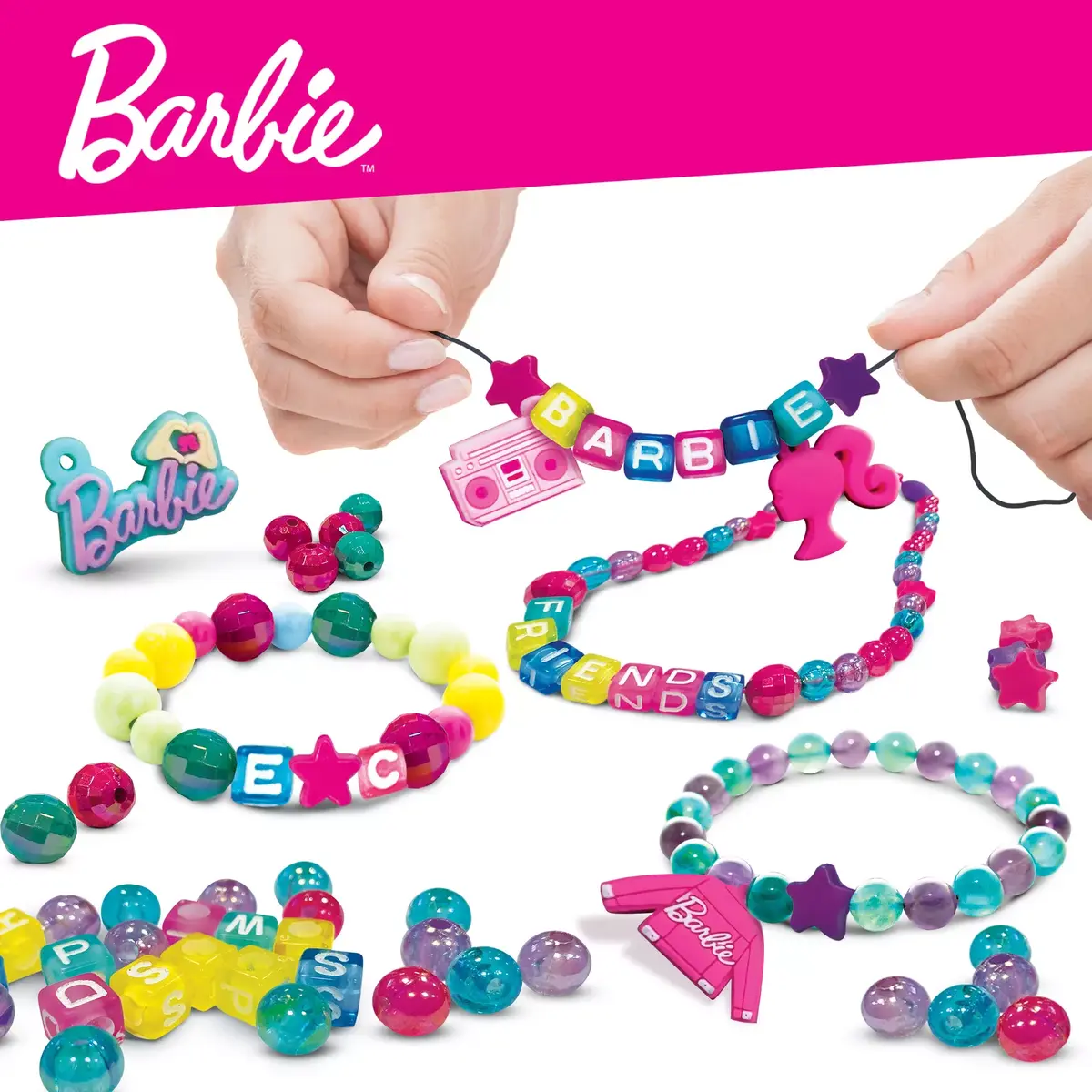 Lisciani Barbie Fashion Jewellery Bag Display 12 набор Photo 4