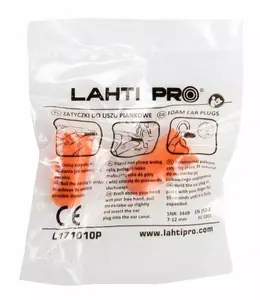 Беруши Lahti Pro модель L171010B, поролоновые, 100 пар