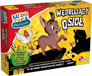Board game Lisciani Gra planszowa Wędrujący Osioł — family tabletop game by Lisciani
