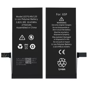 Replacement Li‑Ion Battery Riff RF-616-00045 for iPhone 6S Plus, 2750 mAh