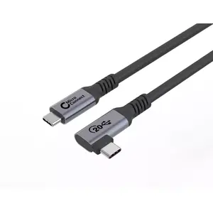 USB Cable Microconnect USB3.2CC2-A 2m USB C Black USB 3.2 Gen 2x2 20 Gbit/s