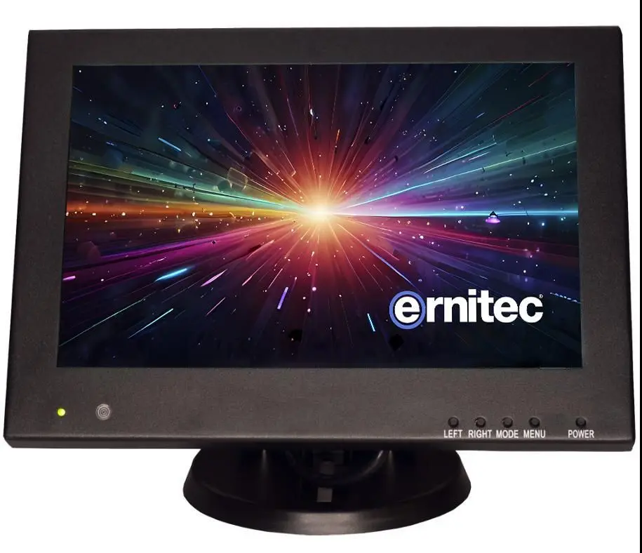 Ernitec 0070-24108-M Industriālais LCD novērošanas monitors