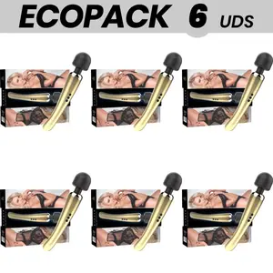 Masāžas vibrators Wand IBIZA TECHNOLOGY ECOPACK 6 vienības, modelis D-233342 — komplekts 6 gab.