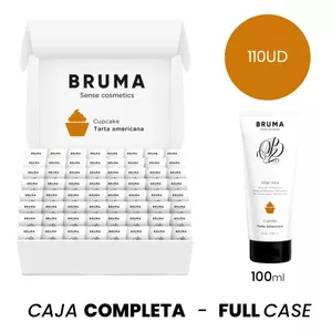 Personal lubricant BRUMA Aloe Vera sliding gel, cupcake flavor, 100 ml