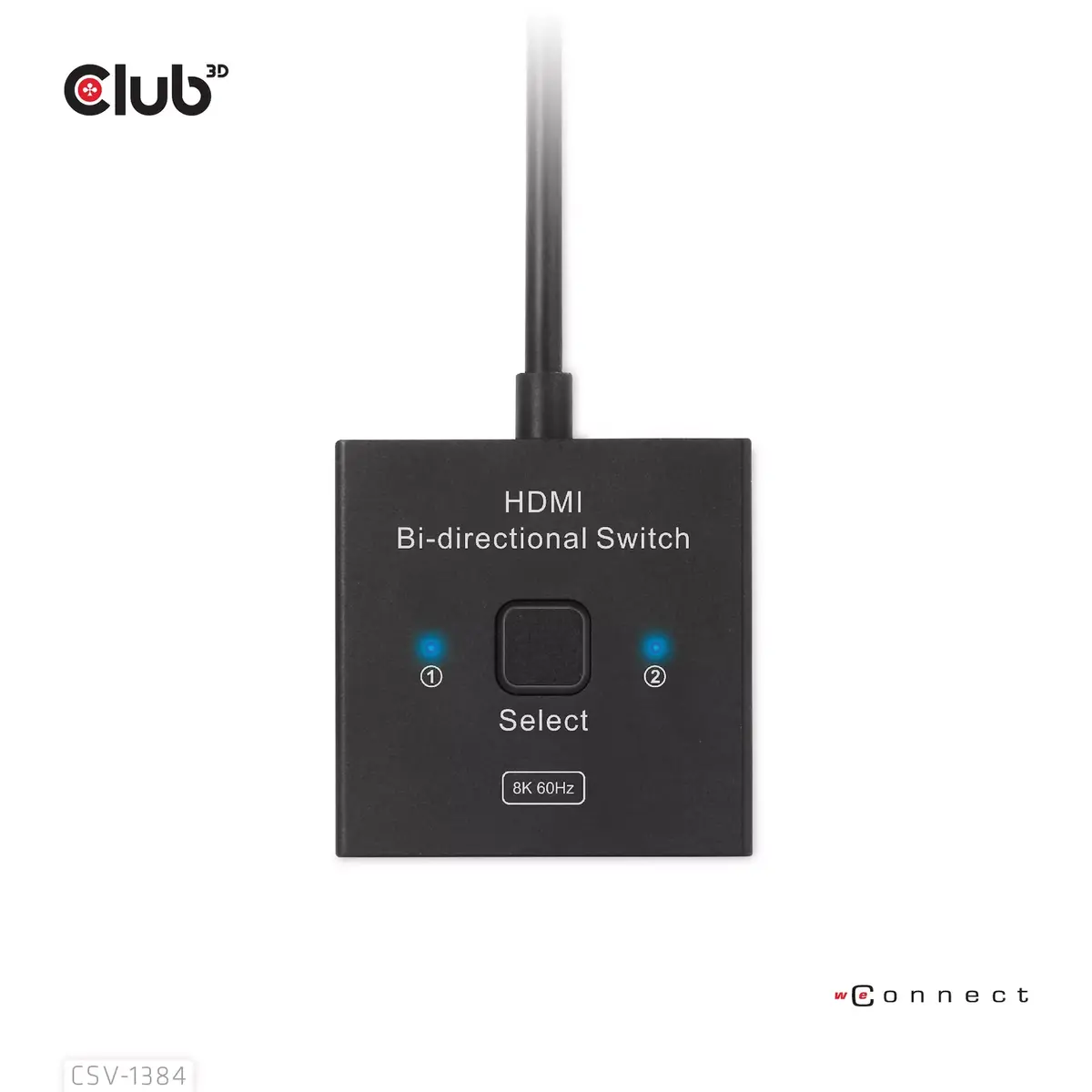 CLUB3D HDMI 2-в-1 Двунаправленный переключатель CSV-1384 Photo 4