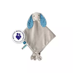 Baby Comfort Blanket Whisbear Whisb123 — Gray Bunny Lovey for Infants