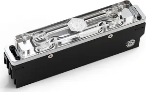 RAM water block BitsPower BP-RAMS22D-D5 DDR5 dual-sided transparent for 2 DIMMs