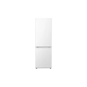 LG Refrigerator GBV3100DSW Energy efficiency class D Free standing Combi Height 186 cm Fridge net capacity 234 L Freezer net capacity 110 L Display 35 dB White