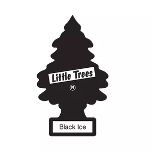 Auto gaisa atsvaidzinātājs WunderBaum Black Ice — pakaramais koks, melns, 1 gab.